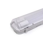 Noxion Pantalla LED Estanca Alojamiento Poseidon V2.0 incl. 2x Noxion Tubo LED T8 Standard Output 15W 2x1800lm - 865 Luz De Día | 120cm