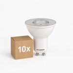 Multipack 10x Sylvania RefLED ES50 Foco LED GU10 PAR16 345lm 36D - 840 Blanco Frio | Reemplazo 35W