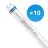 Multipack 10x Philips Tubo LED T8 MASTER (HF) High Output 8W 1000lm - 830 Luz Cálida | 60cm - Reemplazo 18W