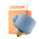 Osram Decor LED Lamp Azul Vidrio E27 3.5W 300lm - 827 Luz Muy Cálida | Reemplazo 25W